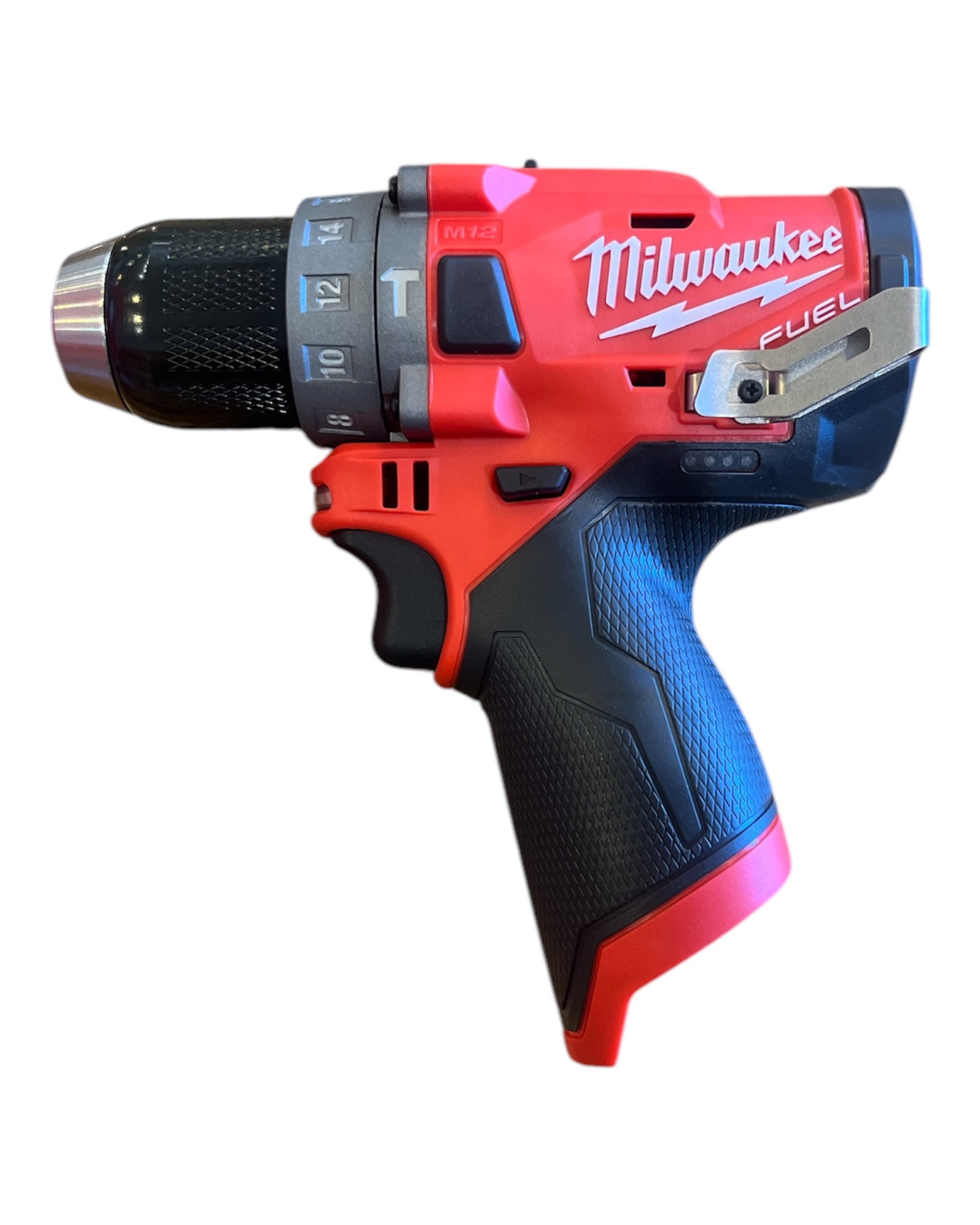 Milwaukee M12 FUEL 12-Volt Lithium-Ion Brushless Cordless 1/2 in. Hammer Drill Tool-Only