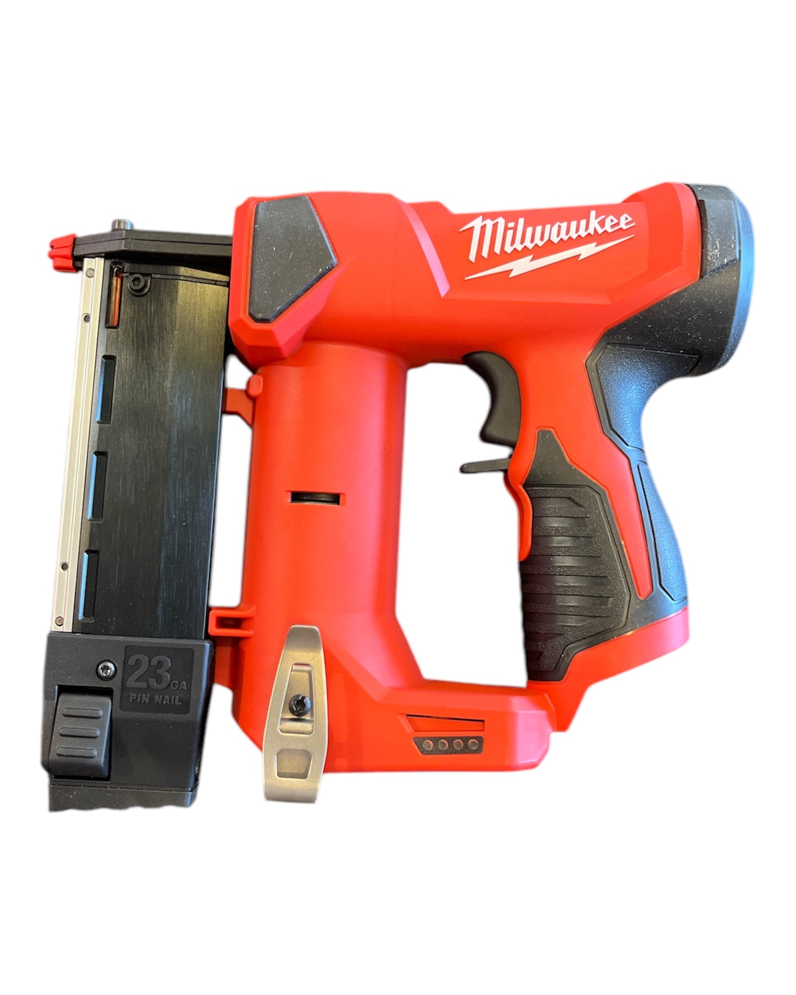 Milwaukee M12 12-Volt 23-Gauge Lithium-Ion Cordless Pin Nailer (Tool-Only)